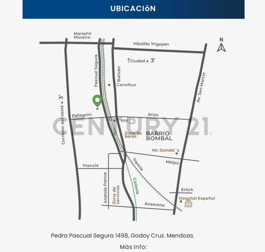 Departamento en Venta en Godoy Cruz, Mendoza