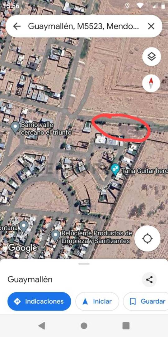 Terreno en Venta en Guaymallen, Mendoza