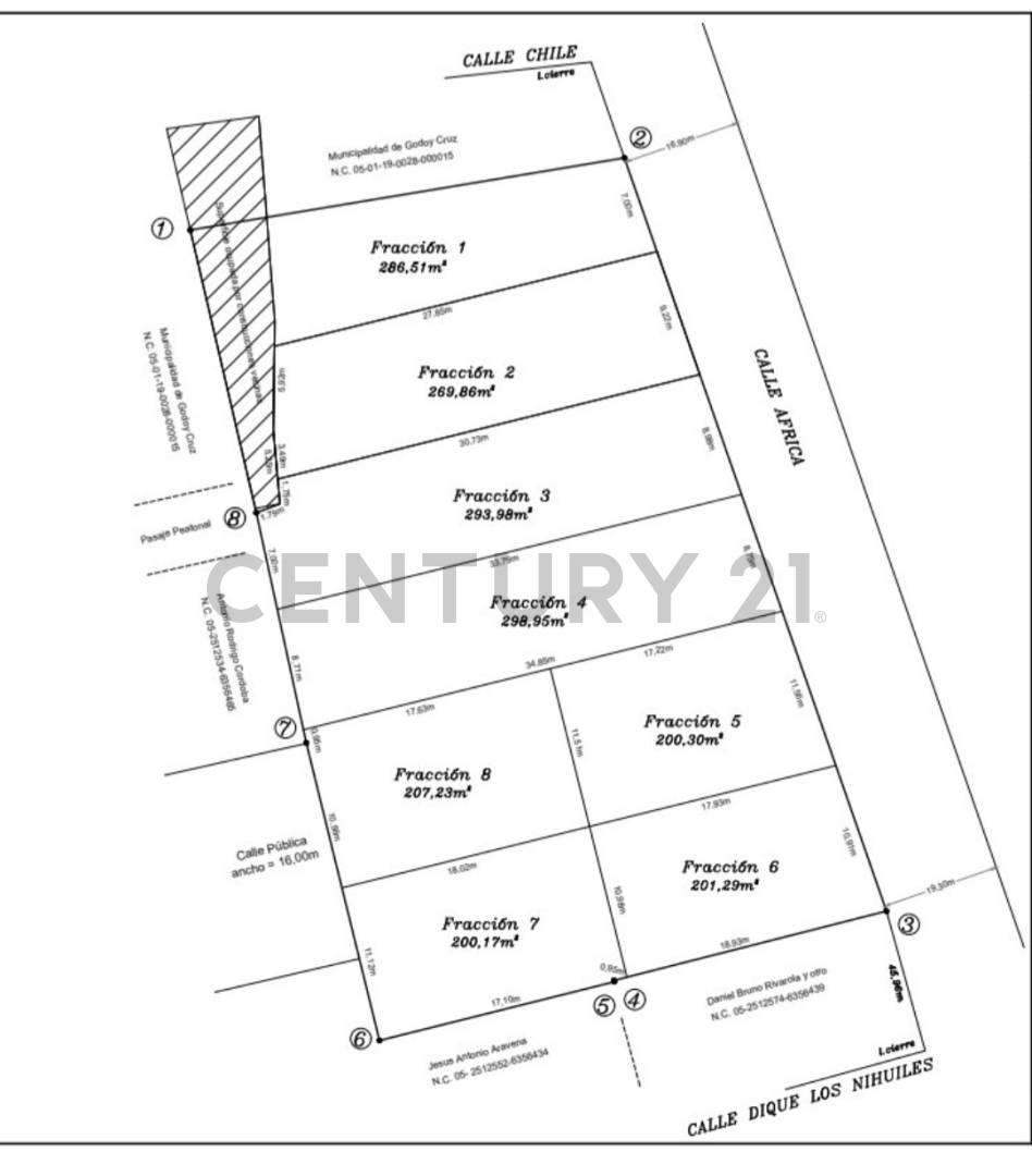Terreno en Venta en Godoy Cruz, Mendoza