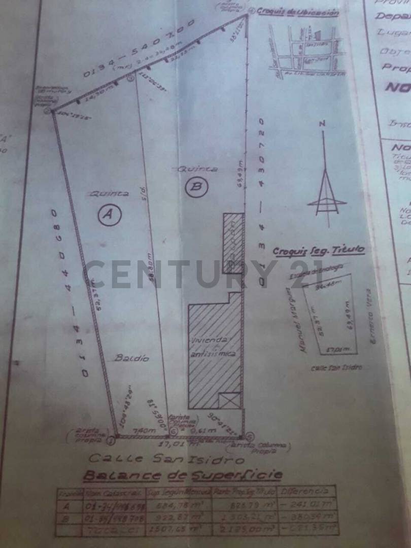 Terreno en Venta en Capital, San Juan