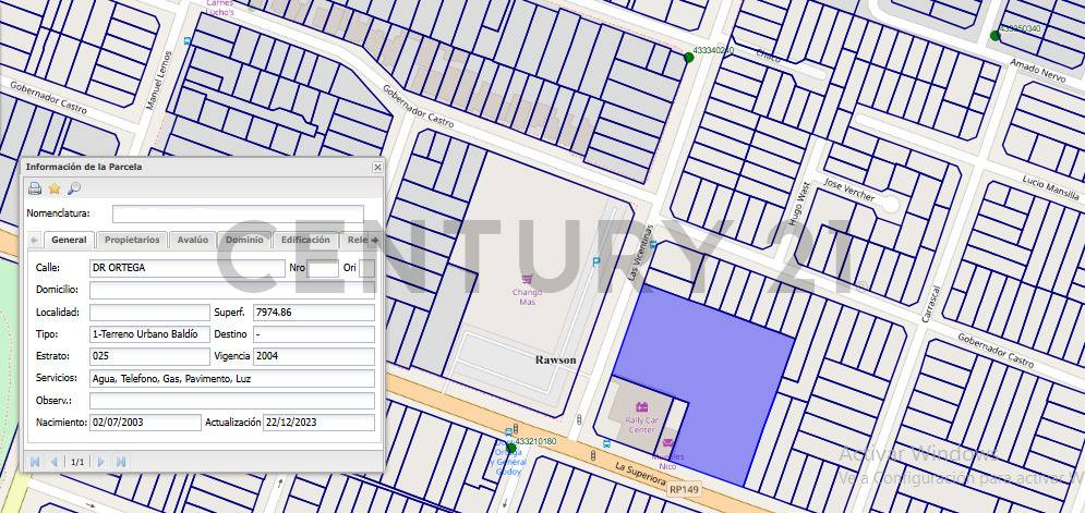 Terreno en Venta en Rawson, San Juan
