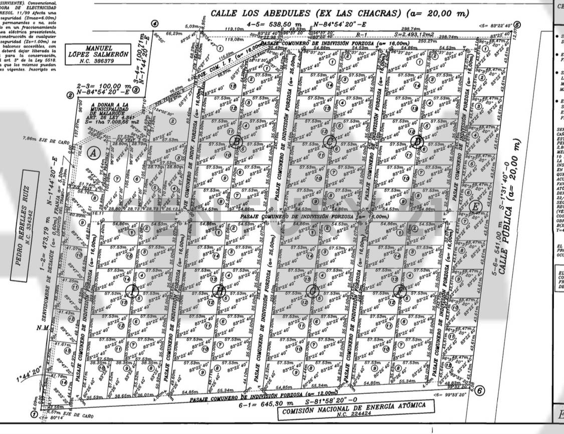 Terreno en Venta en Malargue, Mendoza