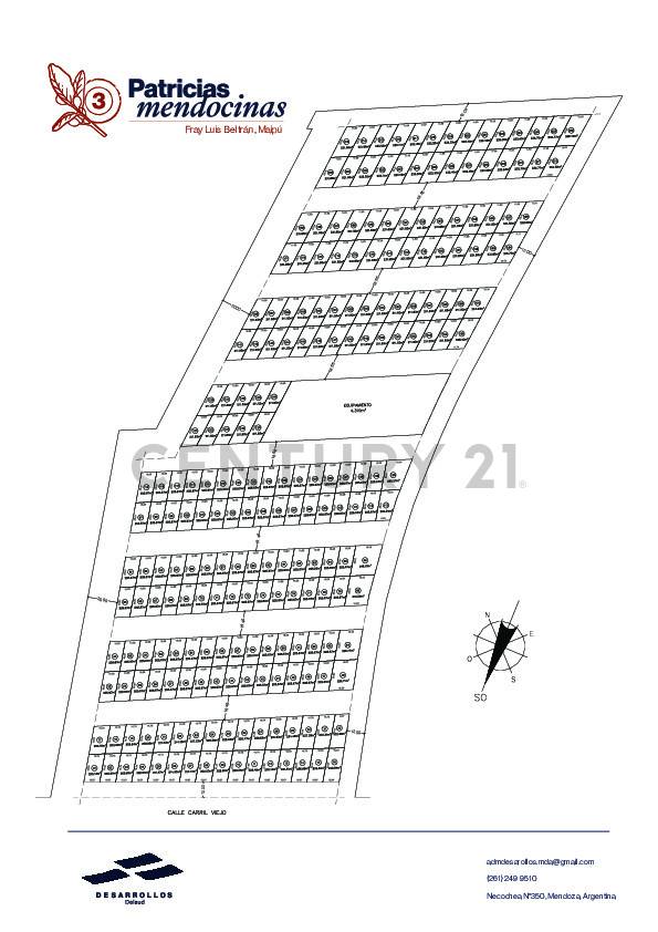 Terreno en Venta en Maipu, Mendoza