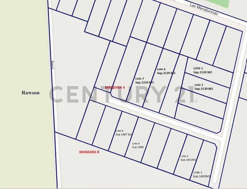 Terreno en Venta en Rawson, San Juan