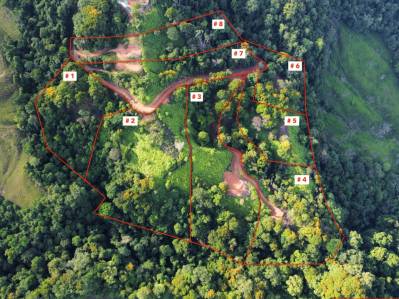 Ocean View Lot in the Exclusive Uvita Mountains.