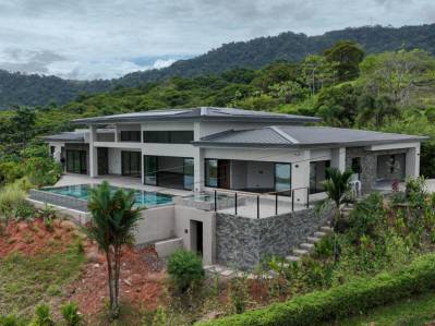 New Luxury Home with Jaw-Dropping Ocean Views Overlooking Dominicalito Beach