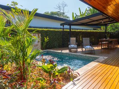 Acogedora casita de 2 habitaciones en Uvita. ¡Camina hasta la playa!