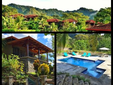 8 INCOME PRODUCING VILLAS IN GATED COMMUNITY PLAYA HERMOSA JACO WITH 18 HECTARES