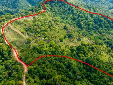 Granja de lujo con cascada y vistas a la cola de ballena
