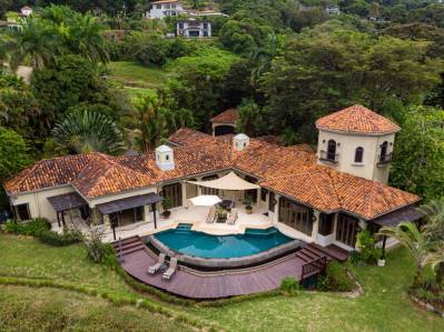 Suenos Pacificos Ocean View Luxury Villa in Las Olas of Dominical