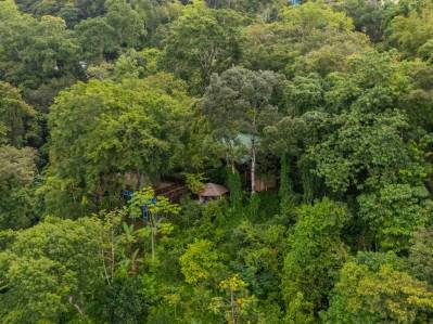 For Sale Tropical Property at Nauyaca Entrance – 7.4 Acres with Eco-Tourism & Restaurant Potential