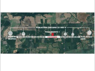 Excellent Opportunity, commercial land facing the Inter-American Highway, with approved permits