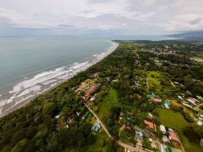 Rare Beachside Development Lot Near from Playa Chaman Titled Land Steps from the Beach