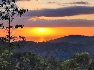 1.3 Hectarea Land with Ocean View in Bijagual, Carara – Facing National Route 320